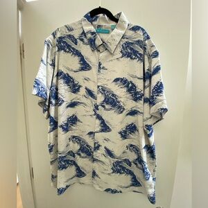 Tori Richard 3XL Splash Print Shirt